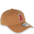 New Era Los Angeles Angels Core Classic 2.0 9TWENTY Adjustable Hat-Khaki product image 1, provided for visual reference and