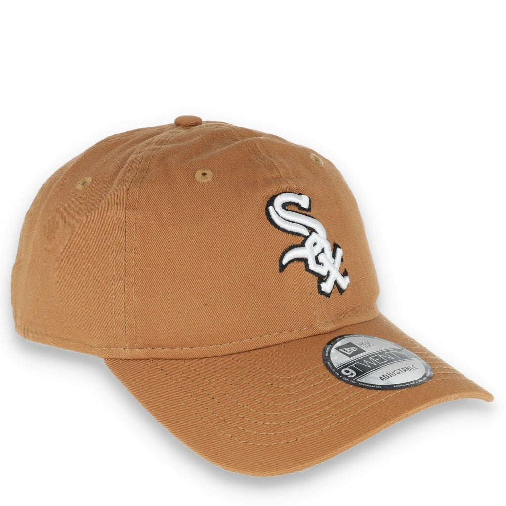New Era Chicago White Sox Core Classic 2.0 9TWENTY Adjustable Hat-Khaki product image 1, provided for visual reference and
