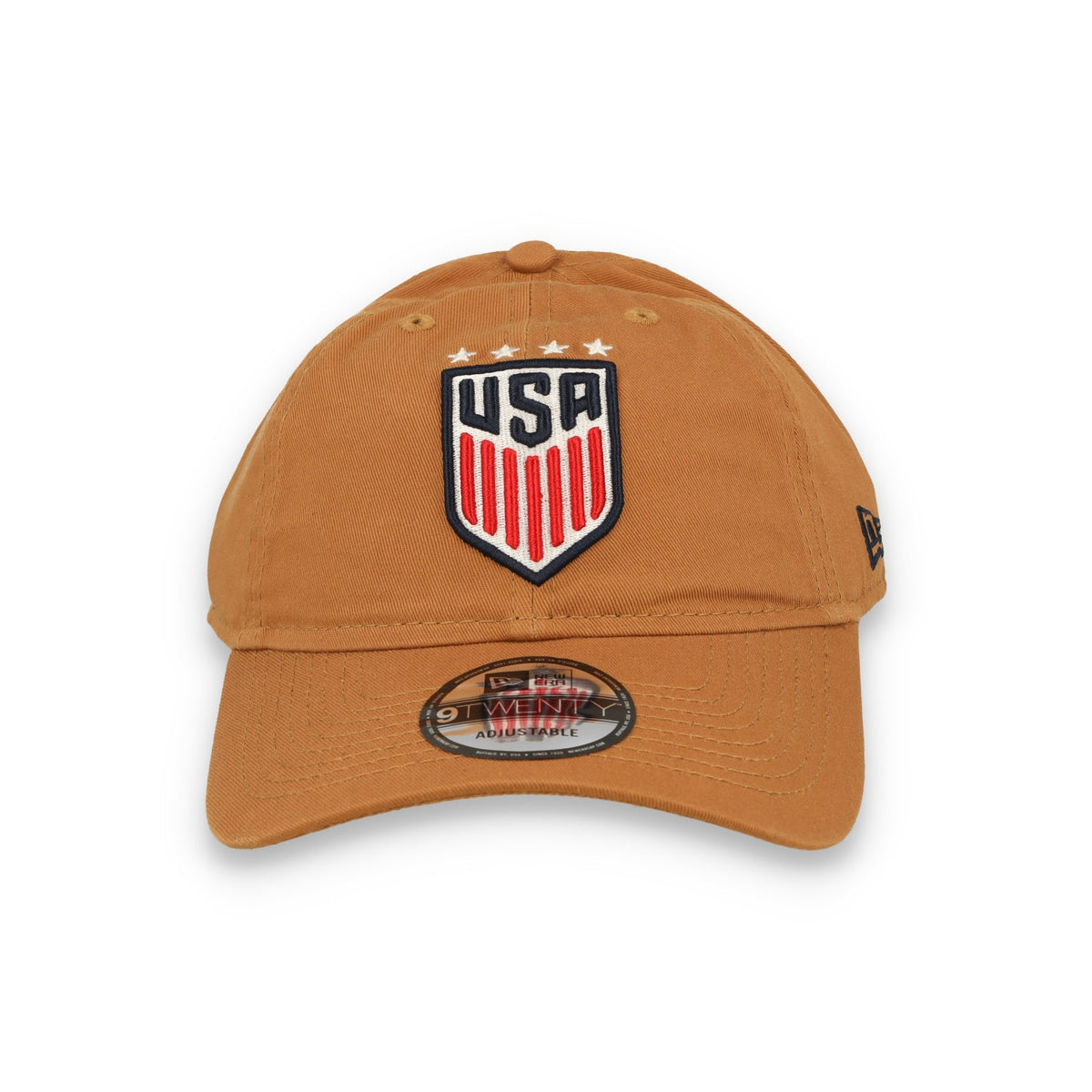 New Era U.S Core Classic 2.0 9TWENTY Adjustable Hat-Khaki product image 3, provided for visual reference and product detail