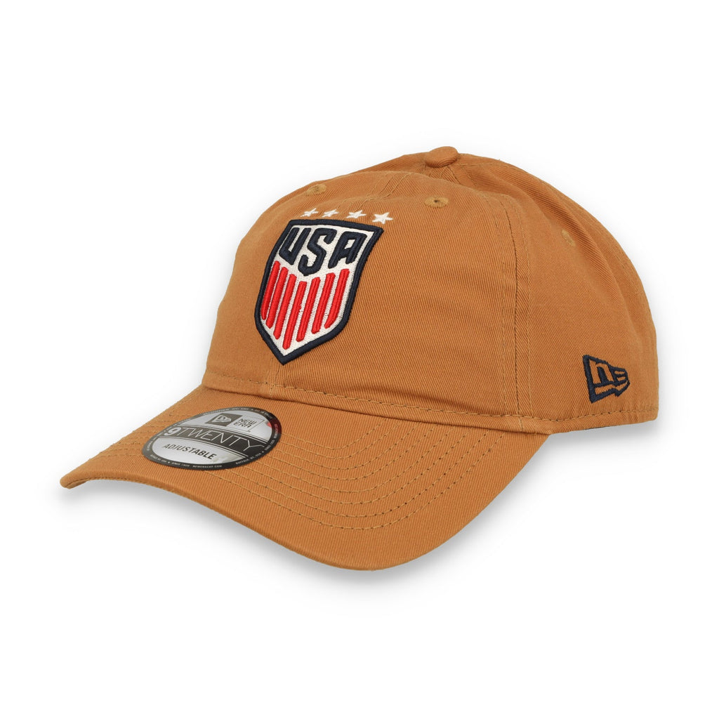 New Era U.S Core Classic 2.0 9TWENTY Adjustable Hat-Khaki product image 2, provided for visual reference and product detail