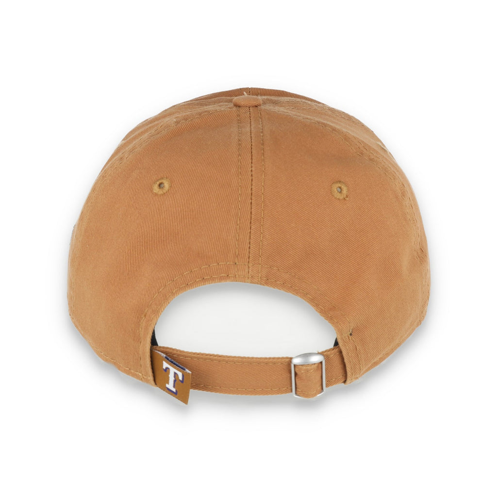 New Era Texas Rangers Core Classic 2.0 9TWENTY Adjustable Hat-Khaki product image 5, provided for visual reference and