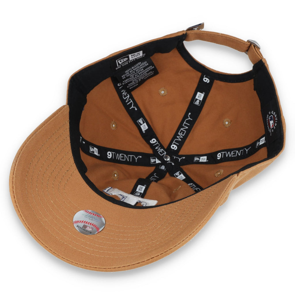 New Era Texas Rangers Core Classic 2.0 9TWENTY Adjustable Hat-Khaki product image 7, provided for visual reference and