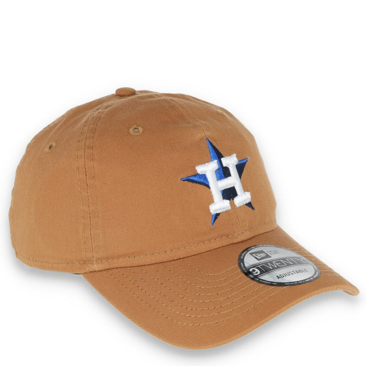 New Era Houston Astros Core Classic 2.0 9TWENTY Adjustable Hat-Khaki product image 1, provided for visual reference and