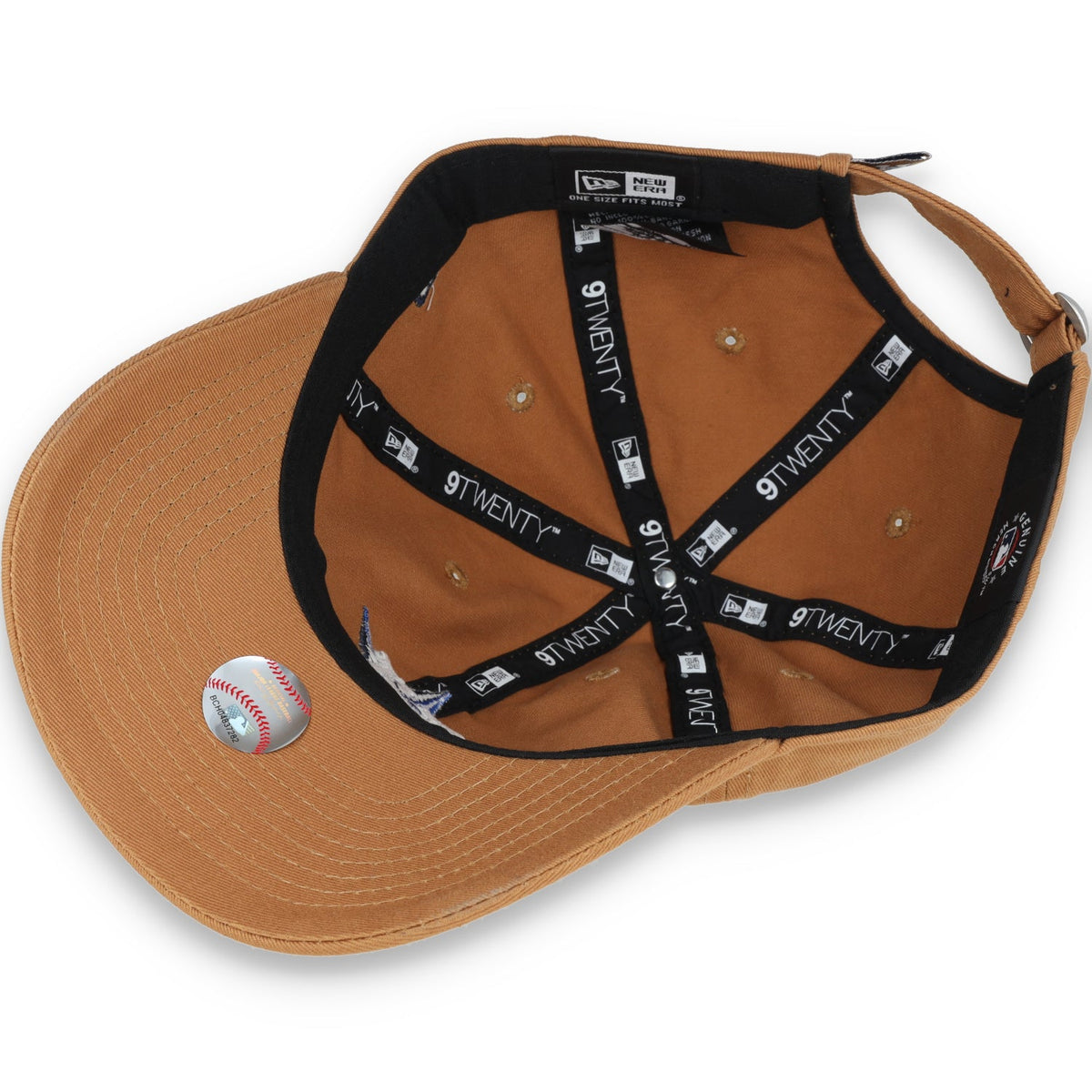 New Era Houston Astros Core Classic 2.0 9TWENTY Adjustable Hat-Khaki product image 7, provided for visual reference and