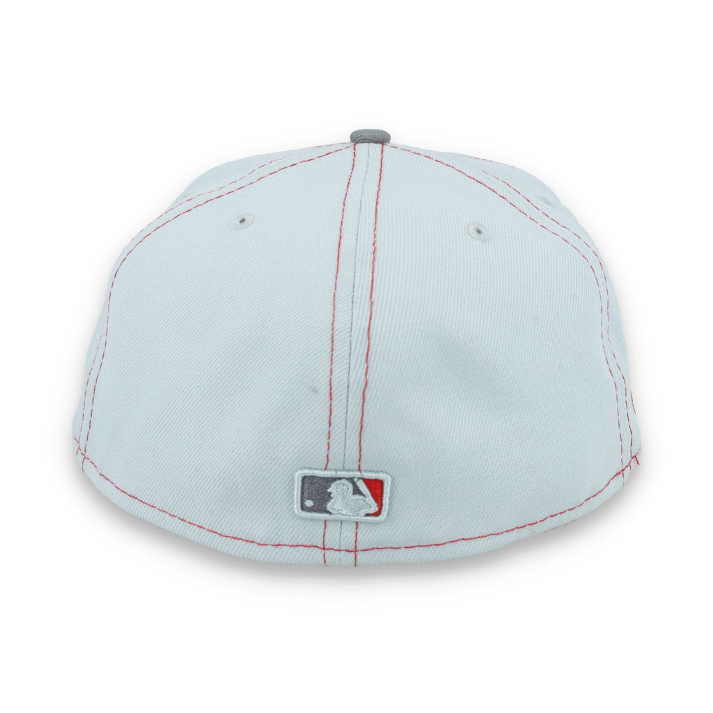 New Era Washington Nationals Gray Pop 59FIFTY Fitted Hat- Gray product image 5, provided for visual reference and product
