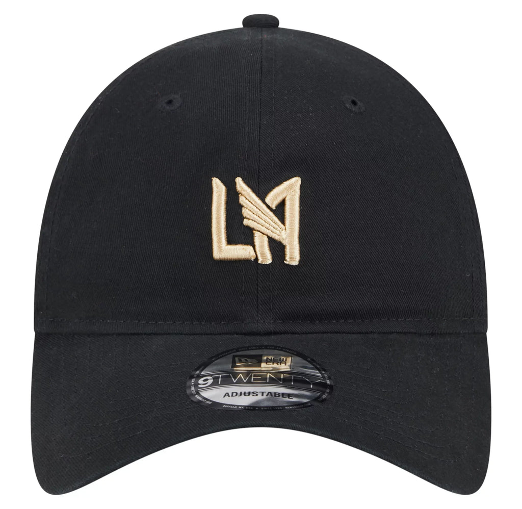 New Era Los Angeles F.C Core Classic 2.0 9Twenty Adjustable Hat-Black product image 3, provided for visual reference and