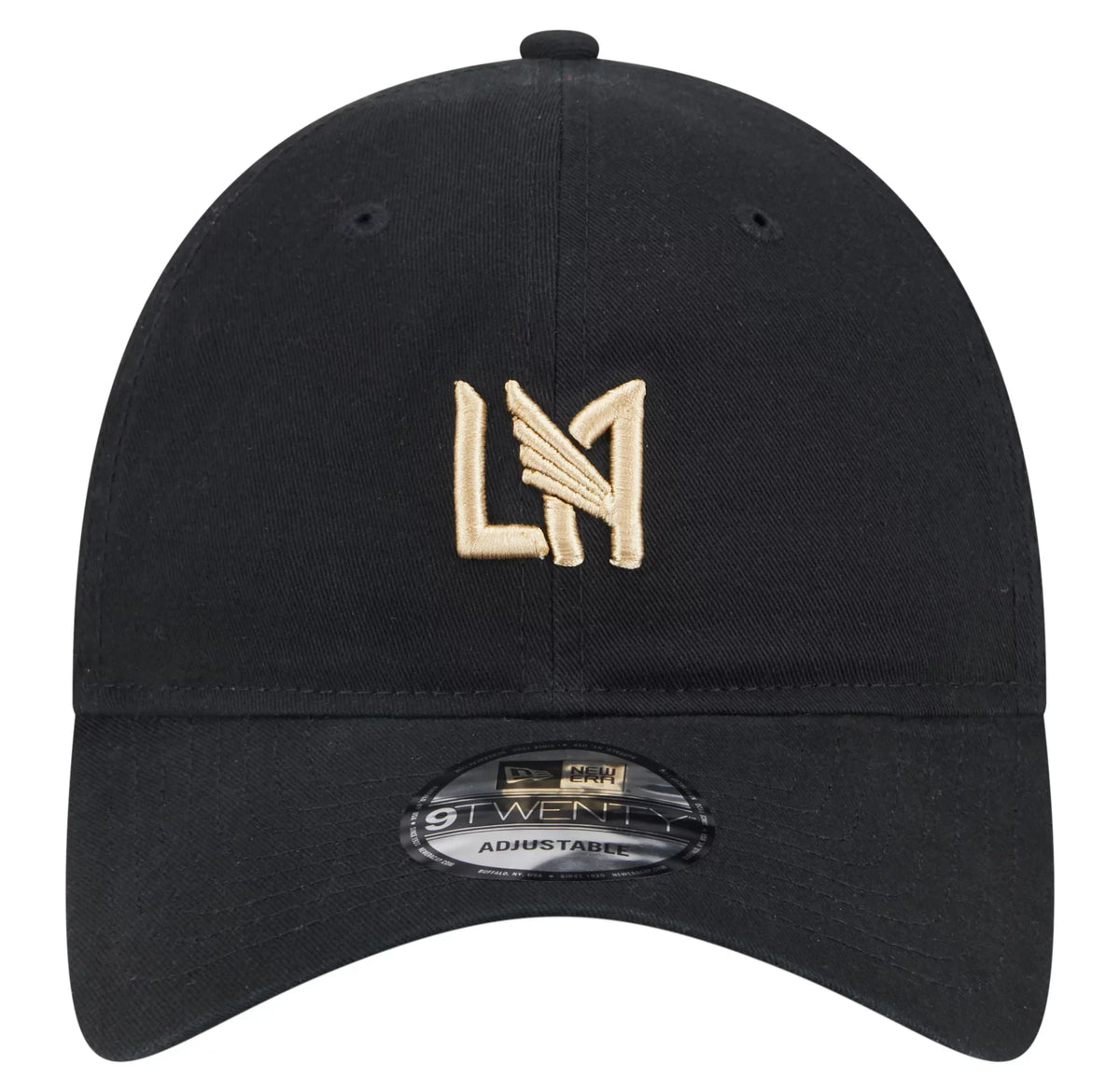 New Era Los Angeles F.C Core Classic 2.0 9Twenty Adjustable Hat-Black product image 3, provided for visual reference and
