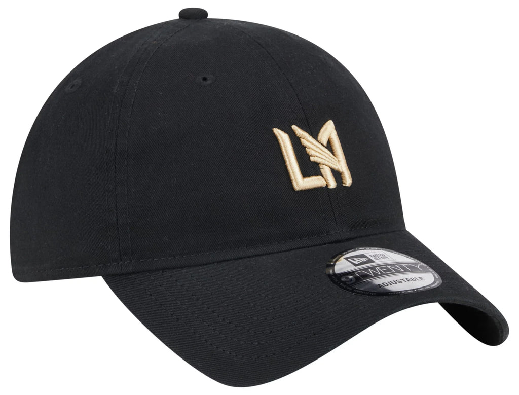 New Era Los Angeles F.C Core Classic 2.0 9Twenty Adjustable Hat-Black product image 2, provided for visual reference and