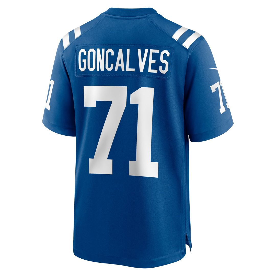 Indianapolis Colts Matt Goncalves Nike Royal Game Jersey product image 3