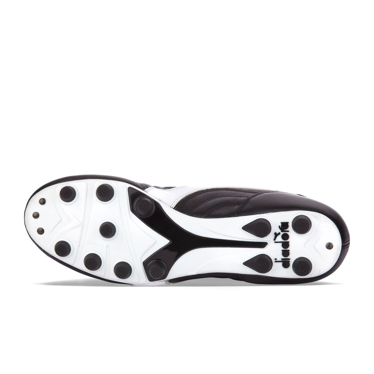 Diadora Brasil Italy LT MDPU FG - Black/White product image 2, provided for visual reference and product detail review