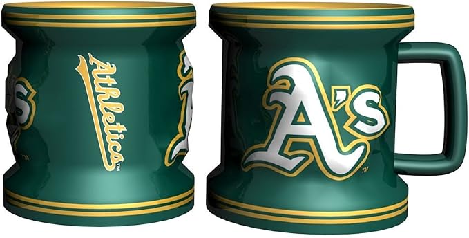 Oakland Athletics 2oz Mini Mug Shot product image 1, provided for visual reference and product detail review