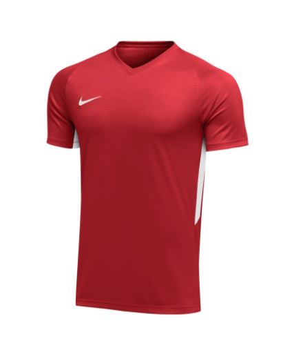 Nike Tiempo Premier Football Jersey - Red - Style 894293-657-Adult product image 2, provided for visual reference and