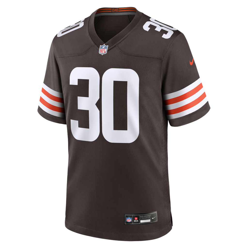 Cleveland Browns Zion Washington Nike Brown Game Jersey product image 4