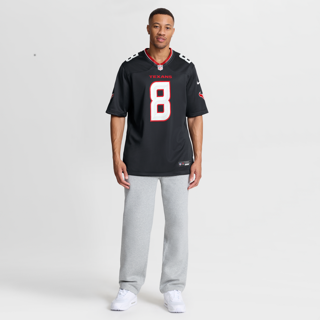 Houston Texans Cade Stover Nike Navy Game Jersey product image 4