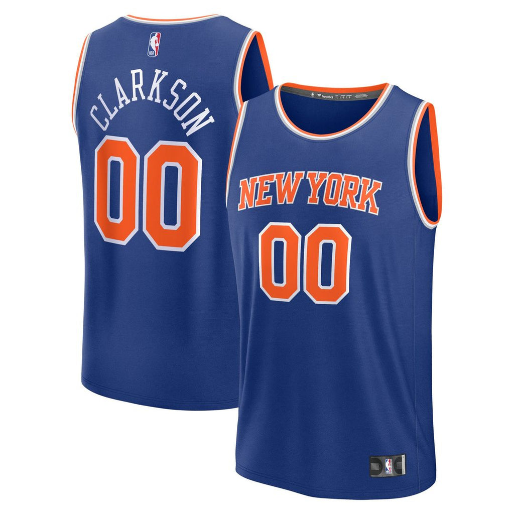 New York Knicks Jordan Clarkson Fanatics Youth Fast Break product image 1