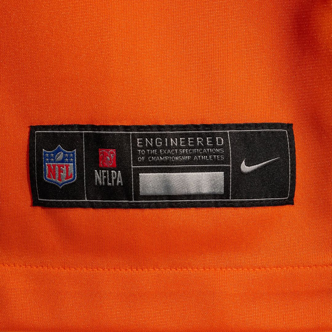 Denver Broncos Justin Strnad Nike Orange Game Jersey product image 6