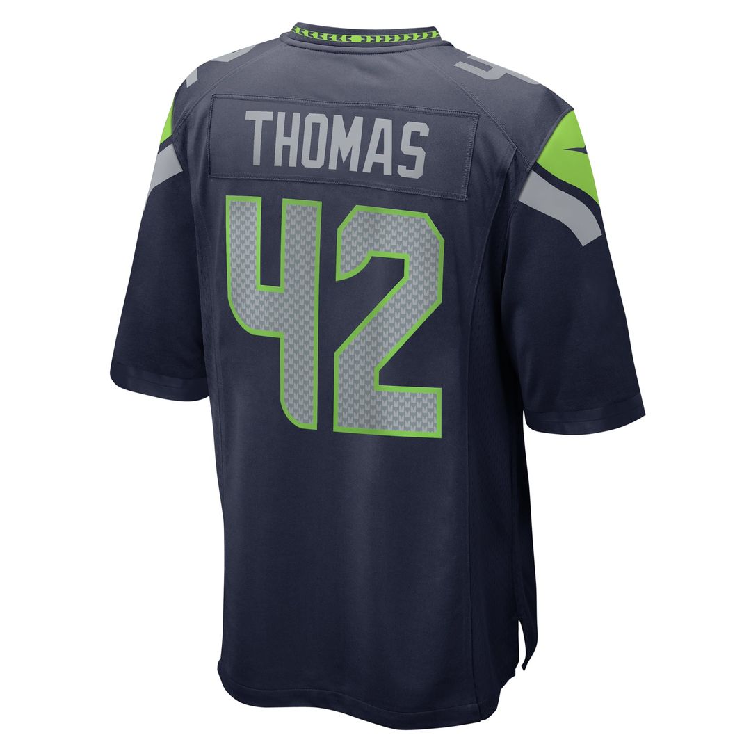 Seattle Seahawks Drake Thomas Nike College Navy Game Jersey product image 3