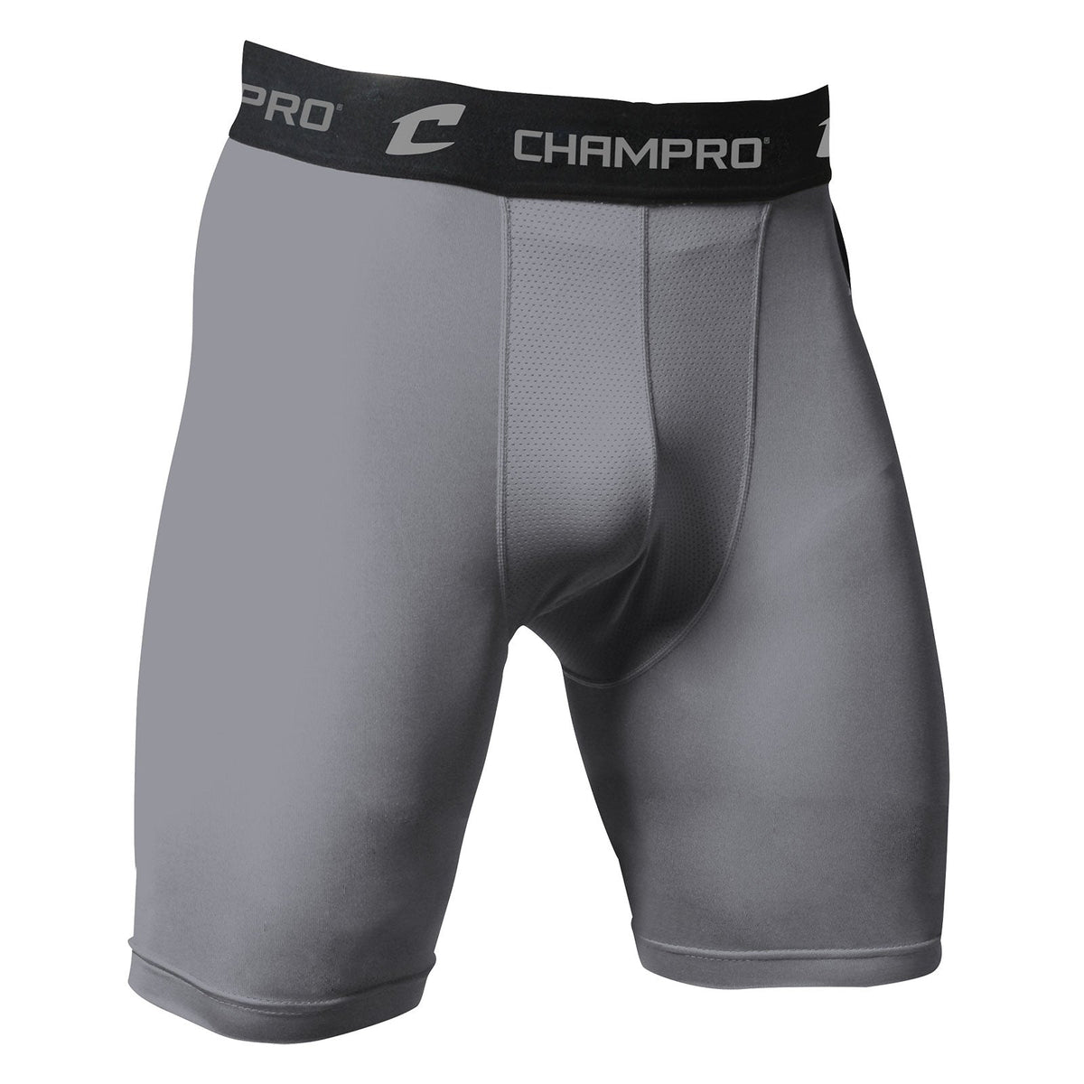 Champro Compression Shorts-Grey product image 1, provided for visual reference and product detail review