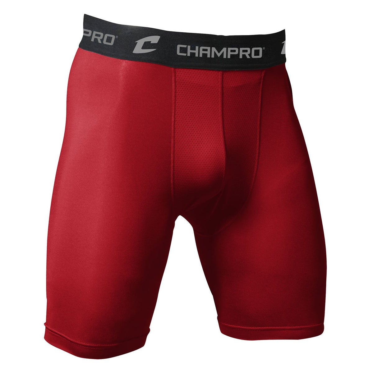 Champro Youth Compression Shorts-Scarlet product image 1, provided for visual reference and product detail review