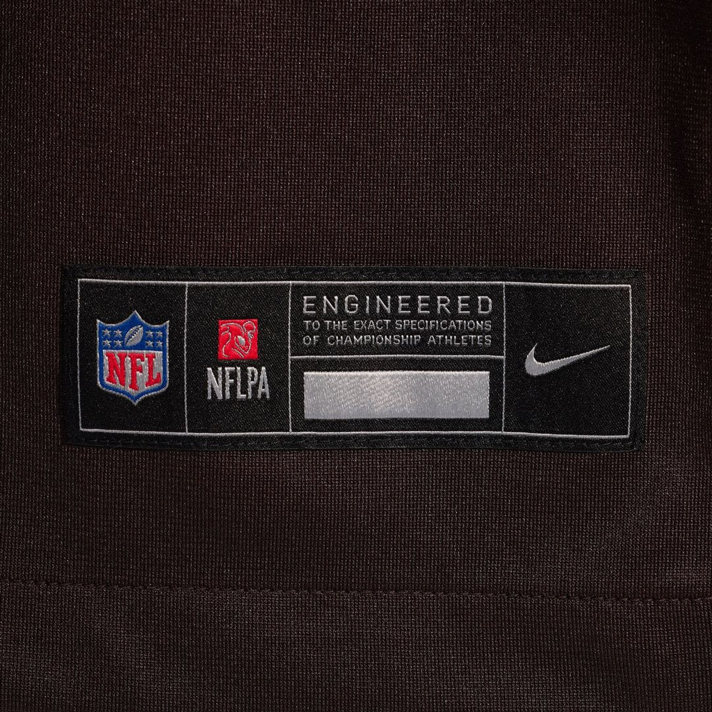 Cleveland Browns Mohamoud Diabate Nike Brown Game Jersey product image 6