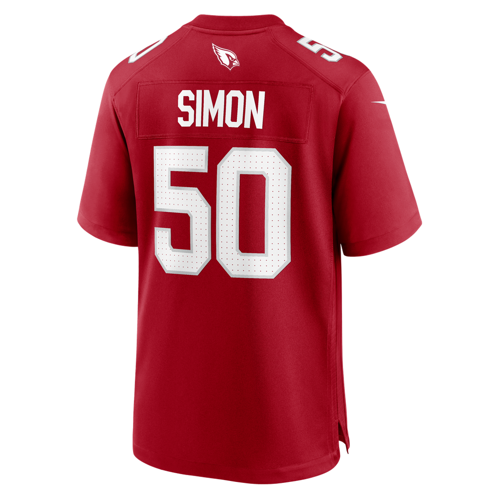 Arizona Cardinals Cody Simon Nike Cardinal Game Jersey product image 3