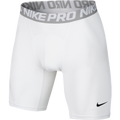 Nike Pro 6" Compression Shorts - White - Style 703084-100 product image 1, provided for visual reference and product detail
