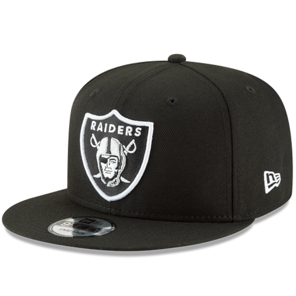 RAIDERS 9FIFTY NFL OTC 9IFTY BASIC COLLECTION Snapback-BLACK product image 1, provided for visual reference and product