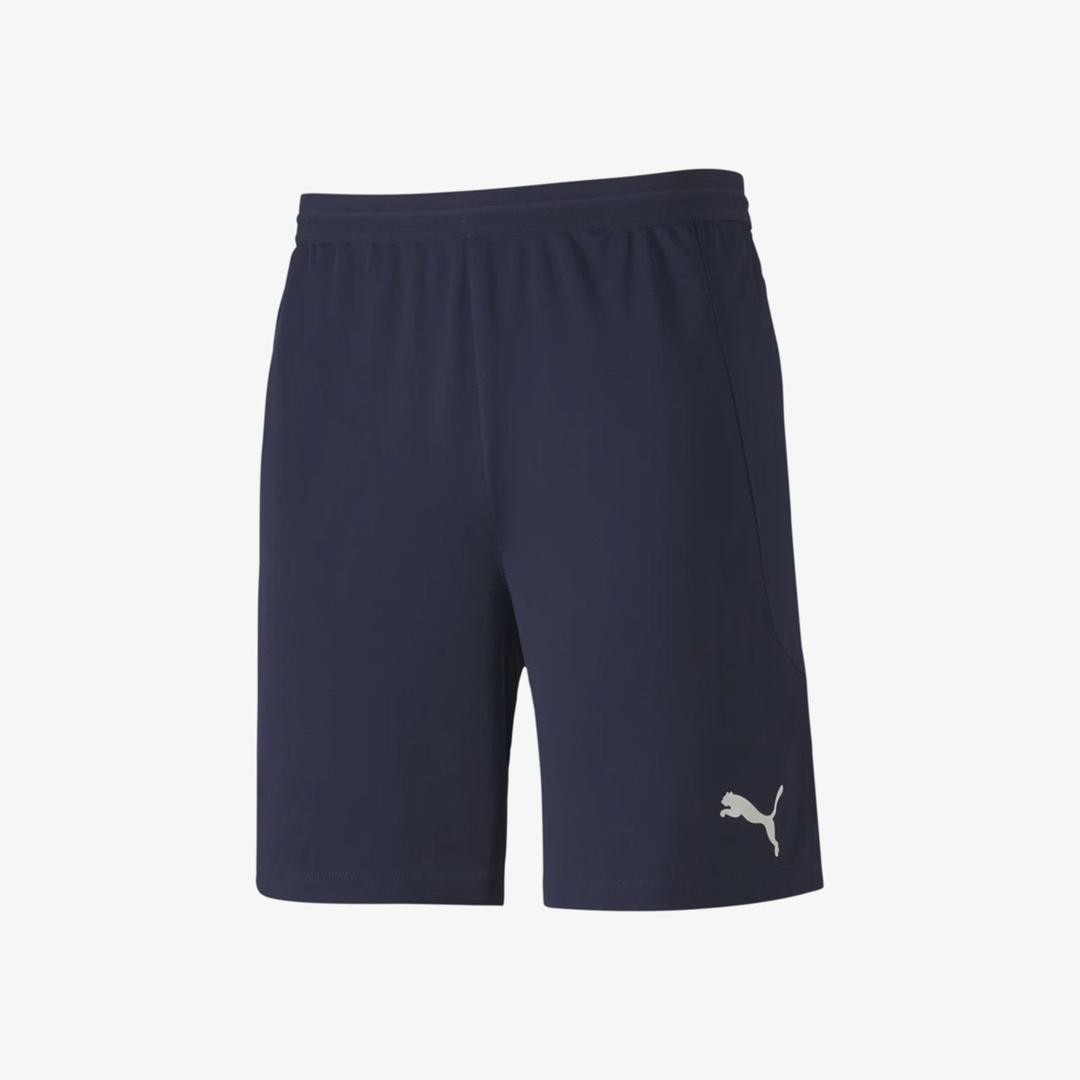 Puma Teamfinal 21 Knit Shorts-Navy product image 1, provided for visual reference and product detail review
