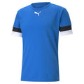PUMA Men team RISE Jersey - ROYAL/BLACK/WHITE product image 1, provided for visual reference and product detail review