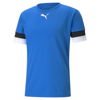 PUMA Men team RISE Jersey - ROYAL/BLACK/WHITE product image 1, provided for visual reference and product detail review