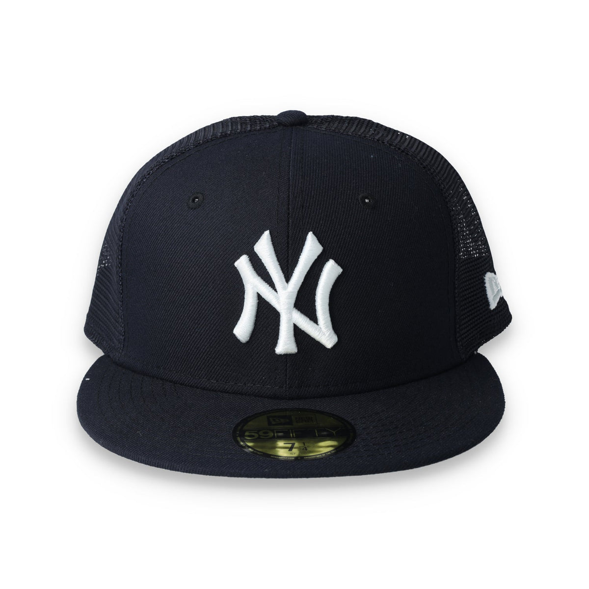 New York Yankees New Era Trucker 59Fifty Hat-Navy product image 2, provided for visual reference and product detail review