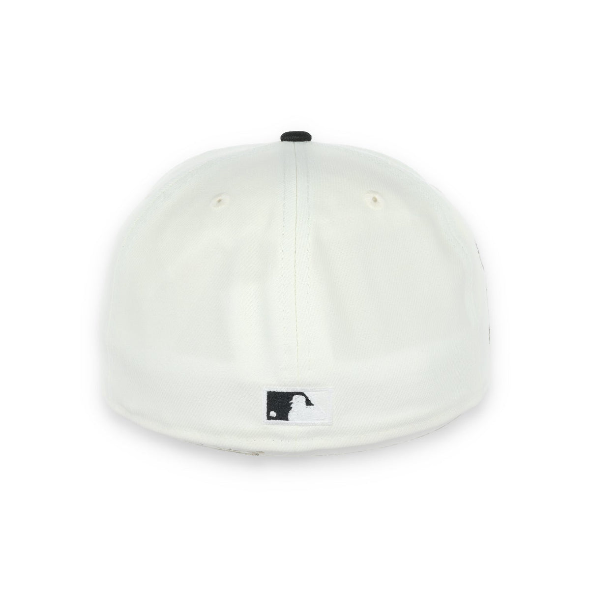 New Era San Francisco Giants 50th Anniversary Side Patch 59IFTY Fitted hat- Chrome/Black product image 6, provided for
