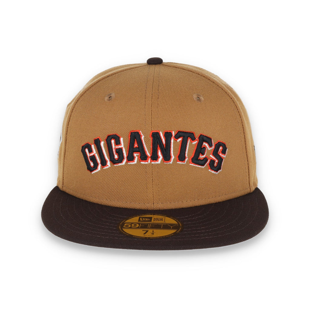 New Era San Francisco Giants "Gigantes" 60th Anniversary Side Patch 59IFTY Fitted hat- Bronze product image 2, provided for