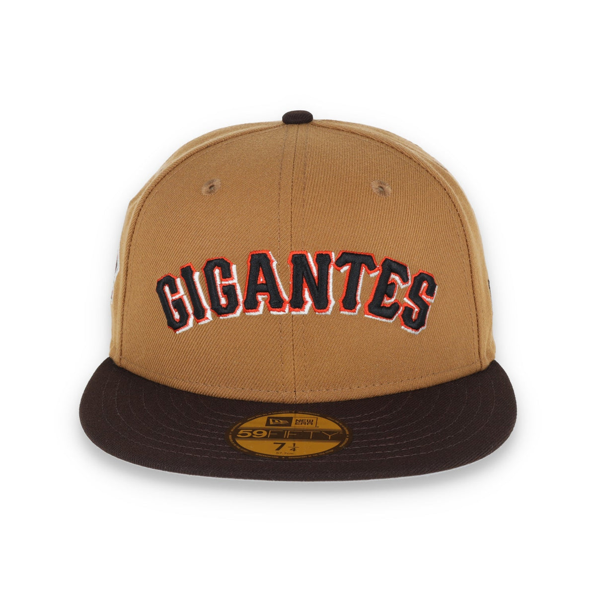 New Era San Francisco Giants "Gigantes" 60th Anniversary Side Patch 59IFTY Fitted hat- Bronze product image 2, provided for