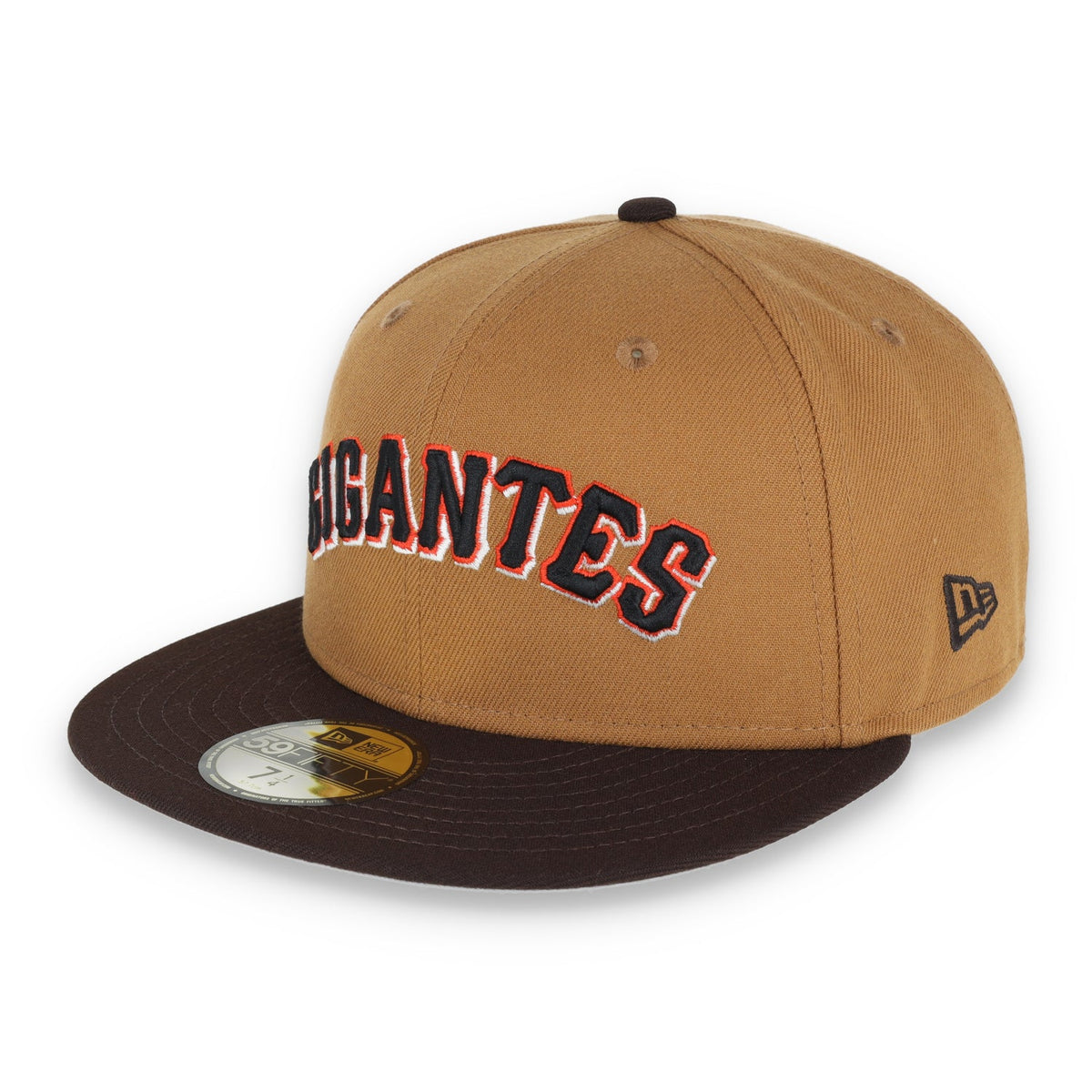 New Era San Francisco Giants "Gigantes" 60th Anniversary Side Patch 59IFTY Fitted hat- Bronze product image 3, provided for