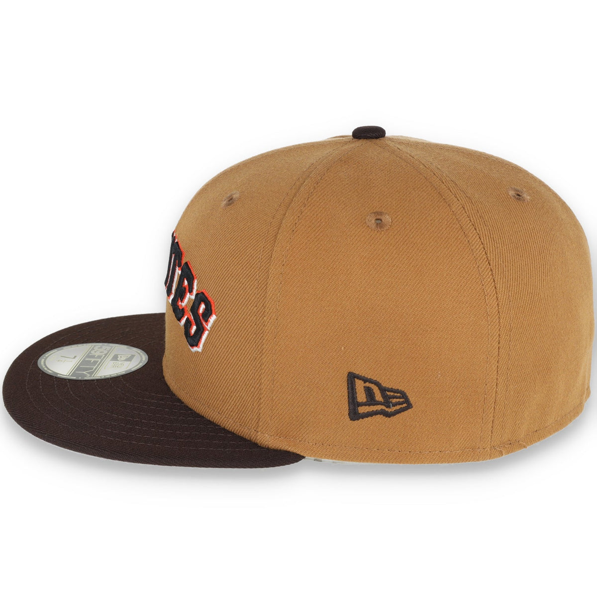 New Era San Francisco Giants "Gigantes" 60th Anniversary Side Patch 59IFTY Fitted hat- Bronze product image 4, provided for