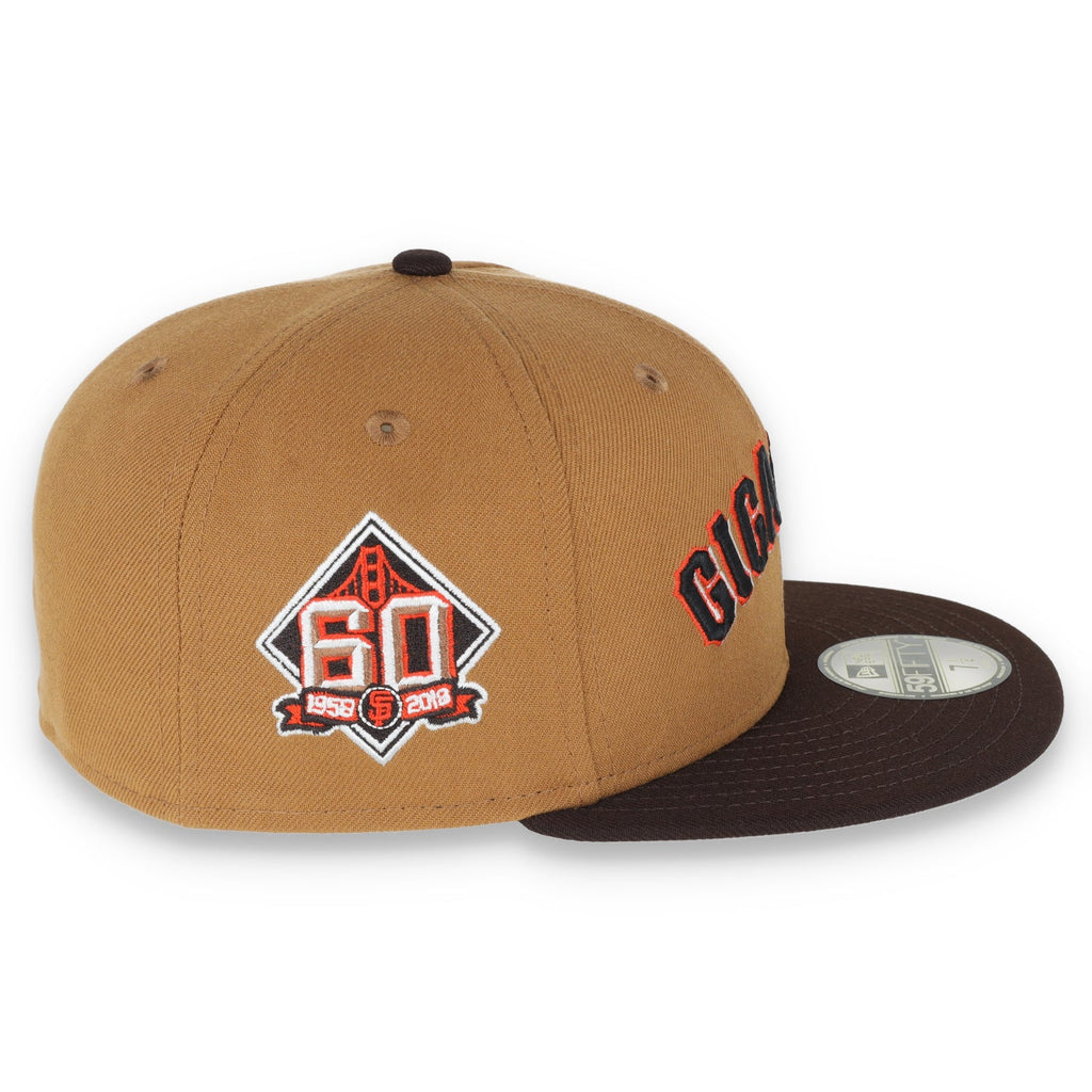New Era San Francisco Giants "Gigantes" 60th Anniversary Side Patch 59IFTY Fitted hat- Bronze product image 6, provided for