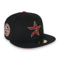 New Era Houston Astros 45th Anniversary Patch 59FIFTY-BLACK product image 1, provided for visual reference and product