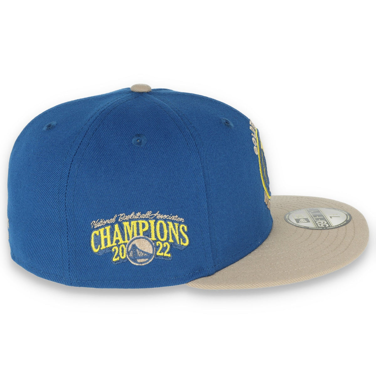 New Era Golden State Warriors 2022 Champions Side Patch 59Fifty Fitted Hat product image 6, provided for visual reference