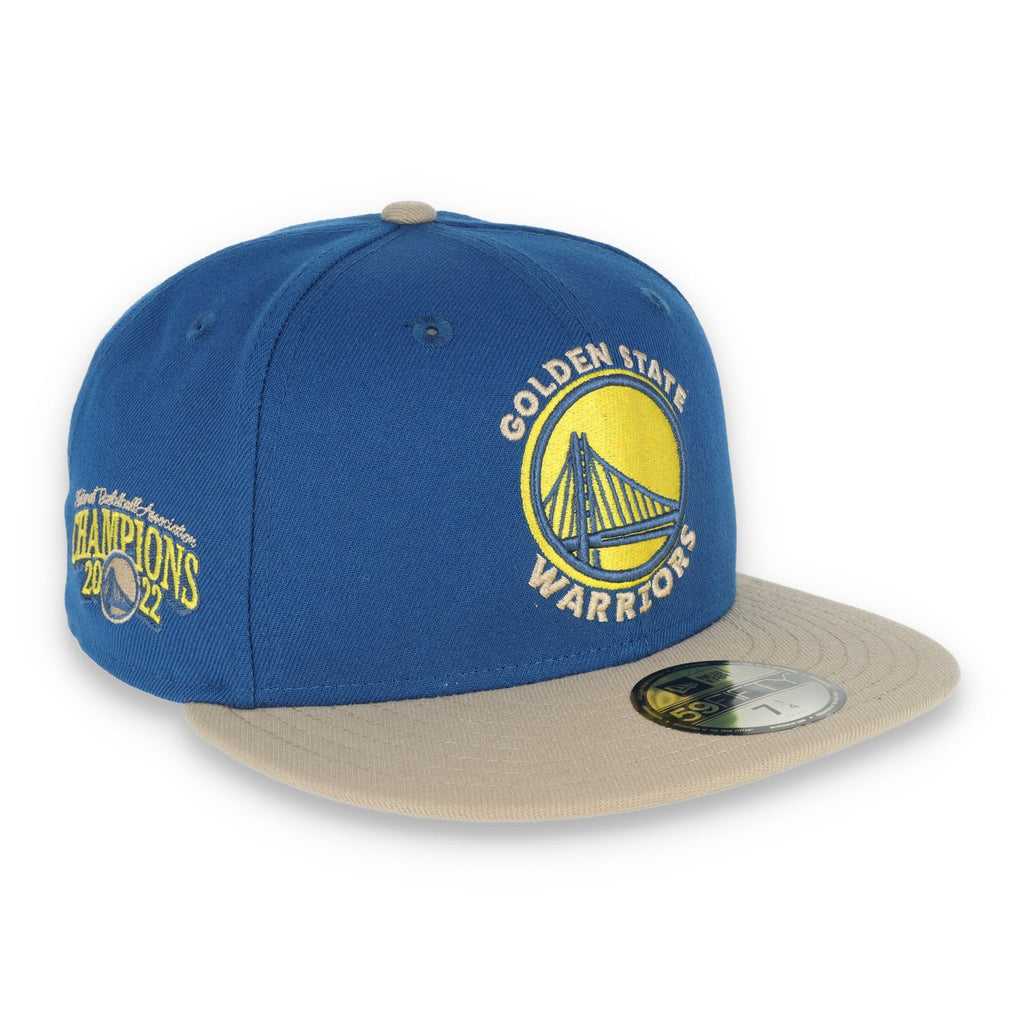 New Era Golden State Warriors 2022 Champions Side Patch 59Fifty Fitted Hat product image 1, provided for visual reference