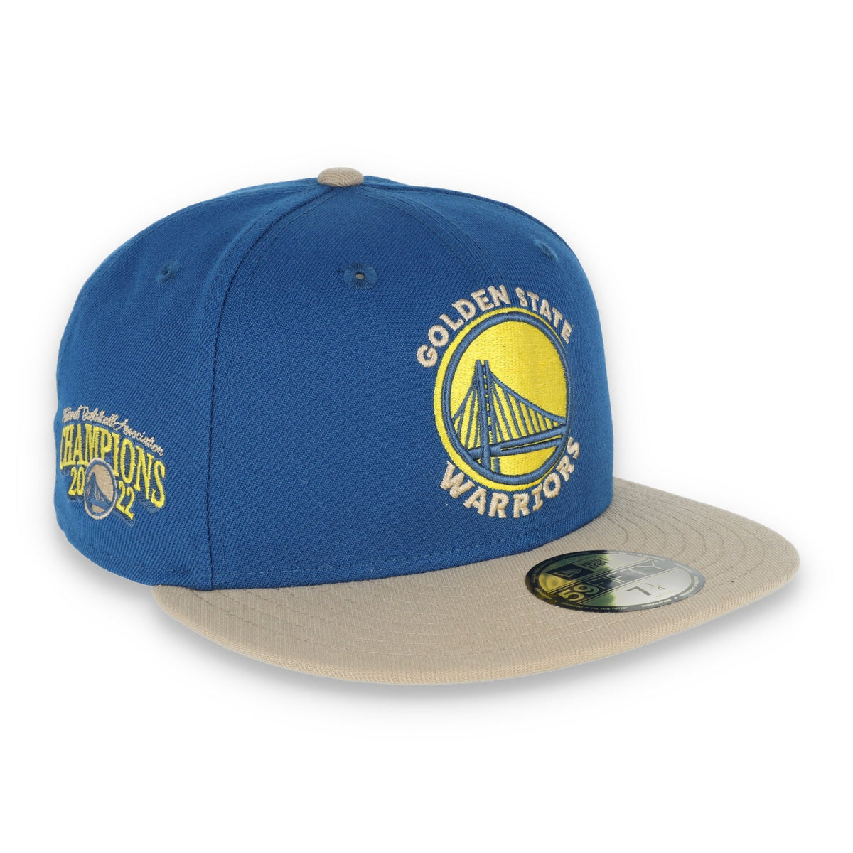 New Era Golden State Warriors 2022 Champions Side Patch 59Fifty Fitted Hat product image 1, provided for visual reference