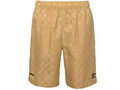 Umbro Men Checkerboard Shorts- Gold product image 1, provided for visual reference and product detail review