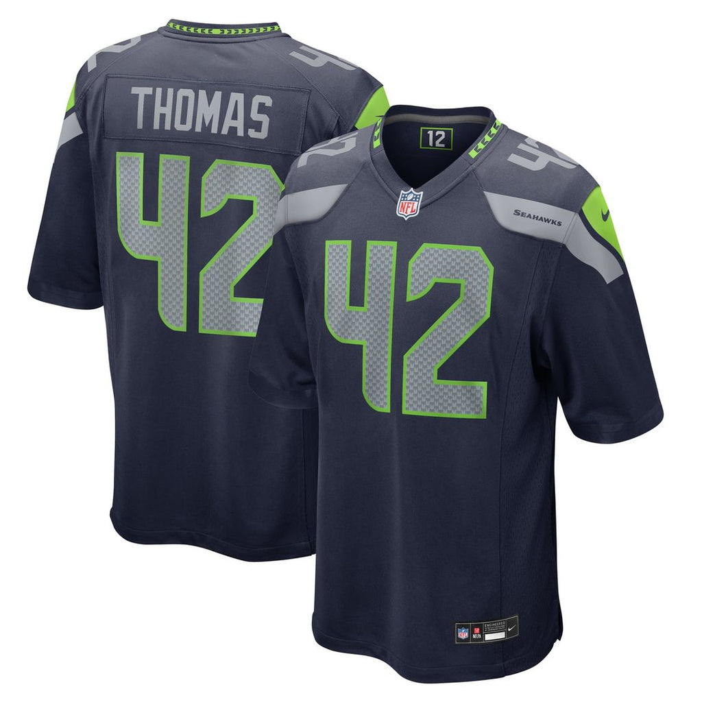 Seattle Seahawks Drake Thomas Nike College Navy Game Jersey product image 1