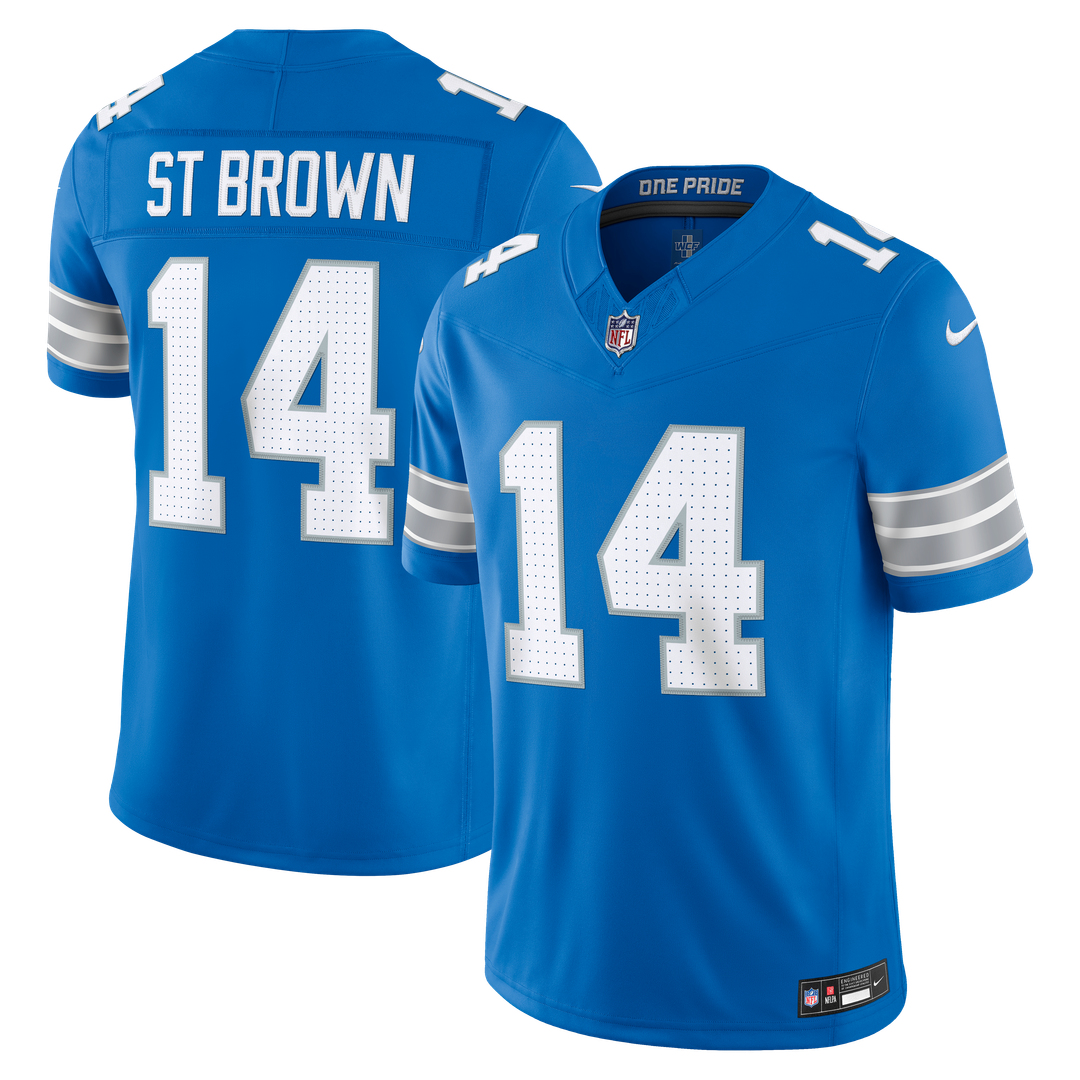 Detroit Lions Amon - Ra St. Brown Nike Blue Team Vapor FUSE product image 15