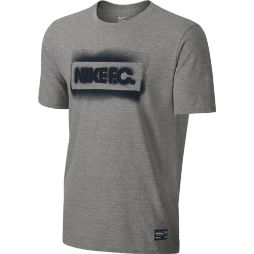 Nike F.C. Stencil Block T-Shirt product image 1, provided for visual reference and product detail review