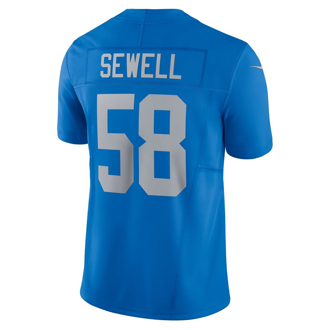 Detroit Lions Penei Sewell Nike Blue Vapor FUSE Alternate product image 3
