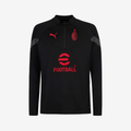 Puma AC Milan 1/4 Zip Long-sleeve Training 22/23-Black/Red product image 1, provided for visual reference and product detail