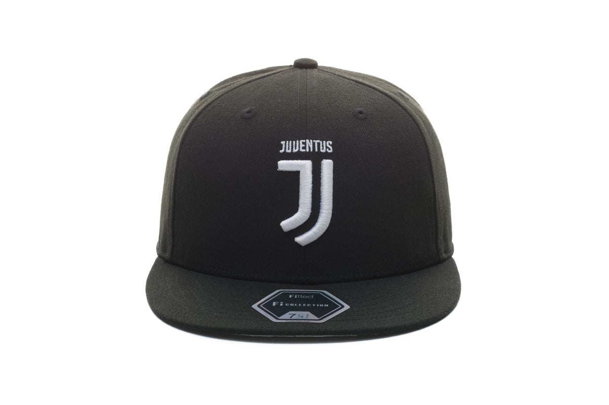 Fi Collections Juventus F.C. Dawn Fitted Hat-Black/White product image 6, provided for visual reference and product detail