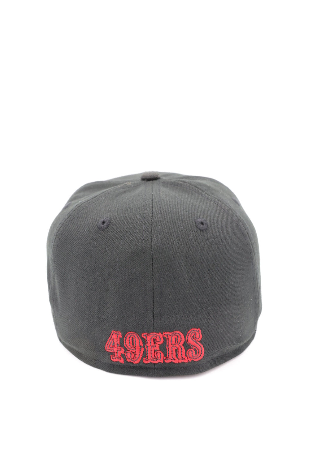 San Francisco 49ers New Era Alternate Logo Omaha 59FIFTY Fitted Hat - Black product image 3, provided for visual reference