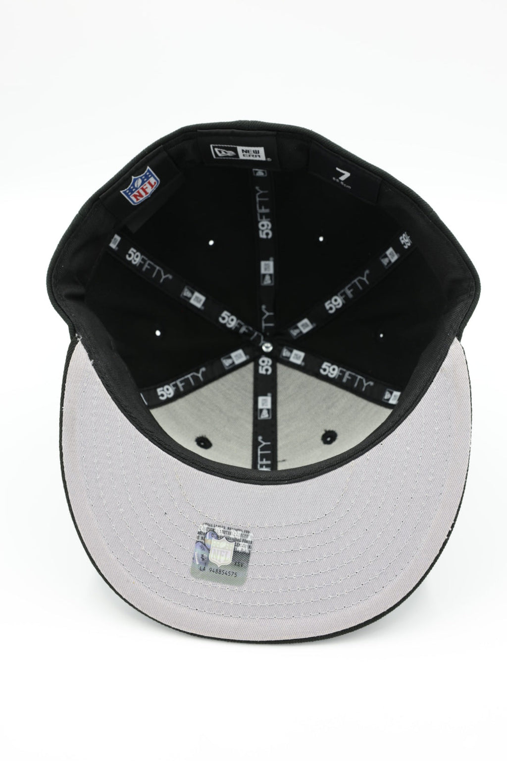 San Francisco 49ers New Era Alternate Logo Omaha 59FIFTY Fitted Hat - Black product image 5, provided for visual reference